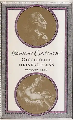 Buch: Geschichte meines Lebens Band 9, Casanova, Giacomo, 1987, Kiepenheuer