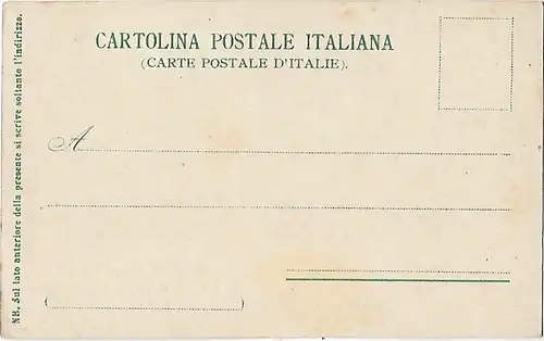 AK Roma. Piazza e colonnato di S. Pietro. ca. 1906, Postkarte. Ca. 1906