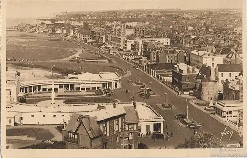 AK Dieppe. Vue generale. ca. 1906, Postkarte. Ca. 1906, gebraucht, gut