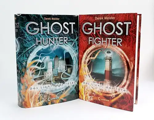 Buch: Ghosthunter / Ghostfighter. 2 Bände. Meister, Derek, 2009, Loewe Verlag