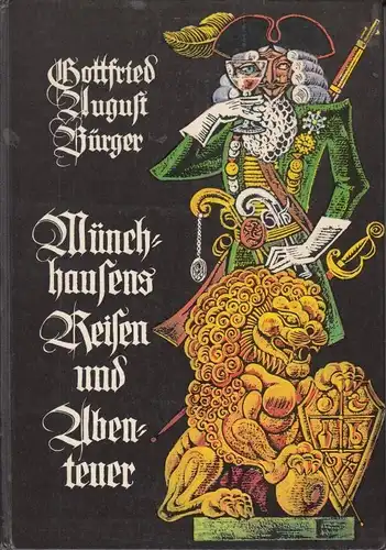 Buch: Münchhausens Reisen und Abenteuer, Bürger, Gottfried A., 1979, Progress