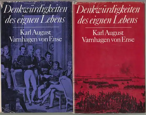 Buch: Denkwürdigkeiten des eignen Lebens, Varnhagen von Ense, Karl August, 1971