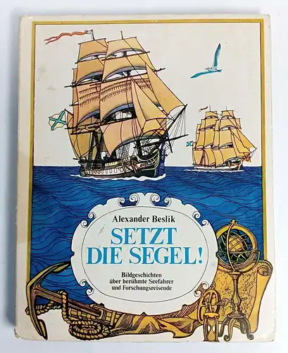 Buch: Setzt die Segel!, Beslik, Alexander. 1986, Verlag Junge Welt