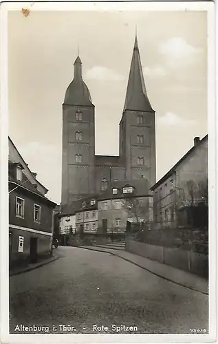 AK Altenburg i. Thür. Rote Spitzen. ca. 1912, Postkarte. Serien Nr, ca. 1912