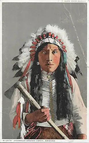 AK The Jicarilla Apaches. ca. 1927, gebraucht, gut