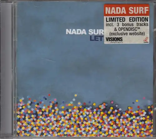 CD: Nada Surf, Let Go (Limited Edition), 2002, Labels, gebraucht, gut