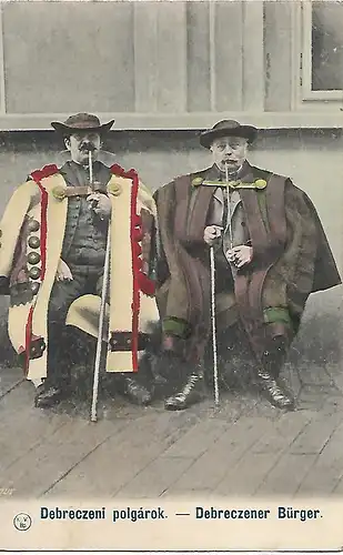 AK Debreczener Bürger. ca. 1910, gebraucht, gut