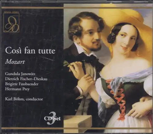 CD-Box: Mozart - Cosi Fan Tutte, 3 CD Set, 2003, Allegro Corporation