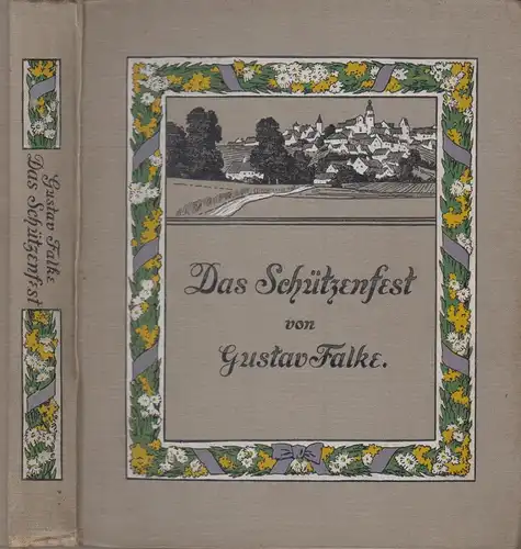 Buch: Das Schützenfest, Im Fischerhof, Falke, Enßlin & Laiblin, Erzählungen