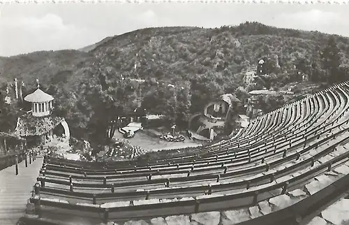 AK Thale a. Harz. Bergtheater. ca. 1967, gebraucht, gut