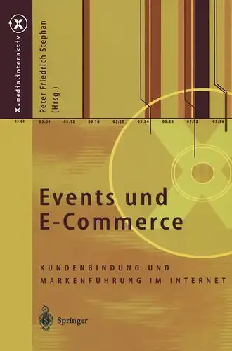 Buch: Events und E-Commerce, Stephan, Peter Friedrich, 2000, Springer, sehr gut