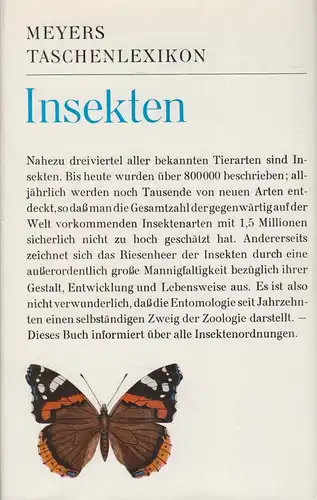 Buch: Insekten, Friese, Gerrit, 1979, Bibliographisches Institut, gebraucht, gut