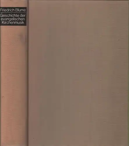 Buch: Geschichte der evangelischen Kirchenmusik, Blume, Friedrich, 1965 324170