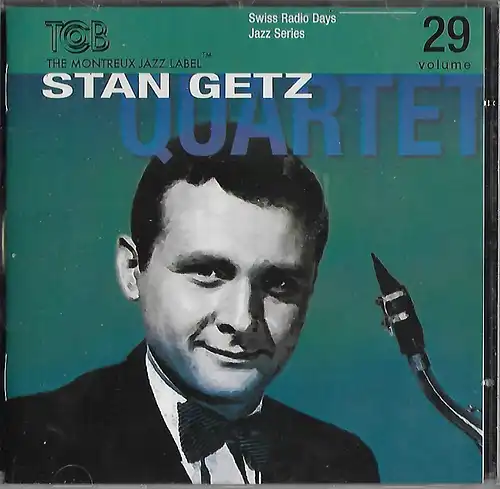 CD: Quartet, Stan Getz, Swiss Radio Days Jazz Series, Vol 29, 2012