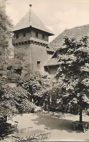 AK Die Wachsenburg bei Arnstadt. ca. 1958, Volkskunstverlag, gebraucht, gut