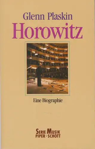 Buch: Horowitz, Plaskin, Glenn, 1990, Verlag Schott's Söhne, Eine Biographie
