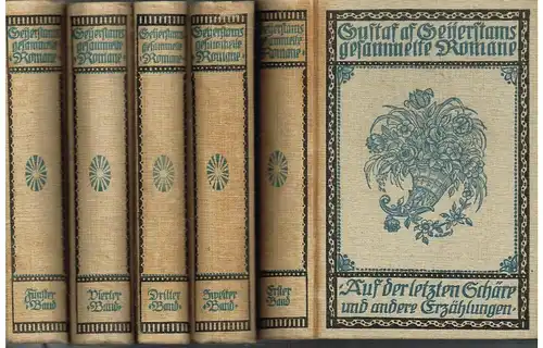 Buch: Gesammelte Romane, Geijerstams, Gustaf af, 1910, Fischer, Berlin, 5 Bände