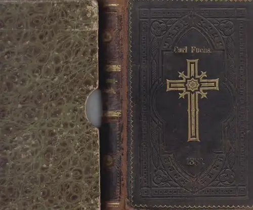 Buch: Christliches Gesangbuch, 1882, Velhagen & Klasing, Minden, Ravensberg