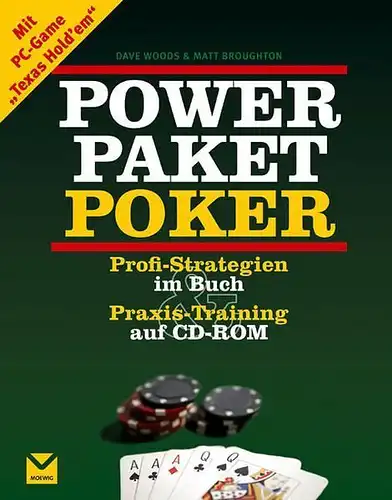 Buch: Powerpaket Poker, Woods, Broughton, Moewig Verlag, gebraucht, gut