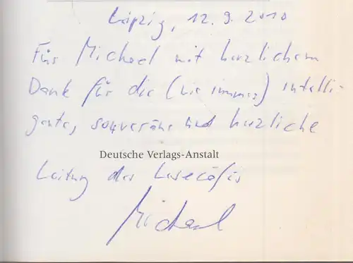 Buch: Das amerikanische Hospital, Kleeberg, Michael, 2010, DVA, signiert, Roman