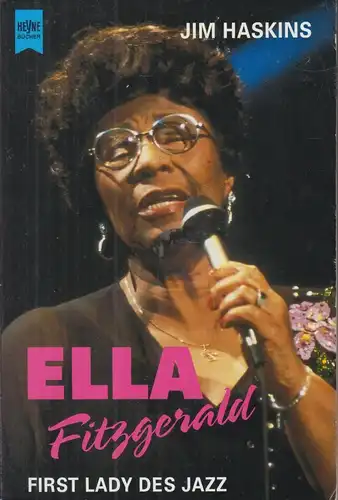 Buch: Ella Fitzgerald, Haskins, Jim, 1994, Heyne Verlag, First Lady des Jazz