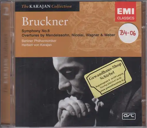 Doppel-CD: Bruckner von Karajan, Bruckner. 2005, gebraucht, gut