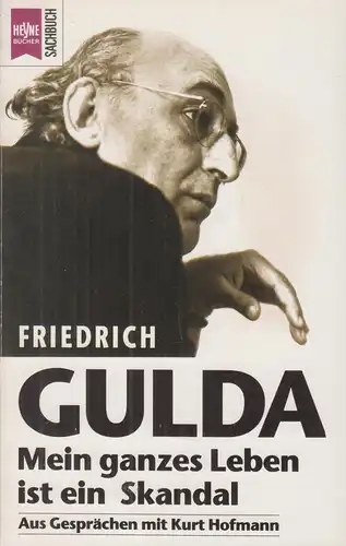 Buch: Friedrich Gulda, Hofmann, Kurt, 1993, Heyne Verlag, gebraucht, gut