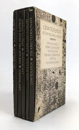 Buch: Fünf Erzählungen, Tolstoi, Lew. 1978, Verlag Rütten & Loening