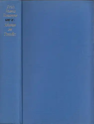 Buch: Schatten im Paradies, Remarque, Erich Maria. 1971, Bertelsmann Verlag