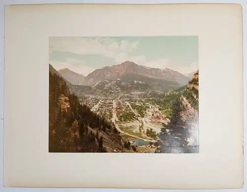 Foto: Colorado - Ouray; Rainbow Falls in Ute Pass. Detroit Photograph Co., 1901