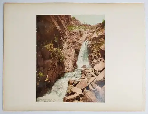 Foto: Colorado - Ouray; Rainbow Falls in Ute Pass. Detroit Photograph Co., 1901