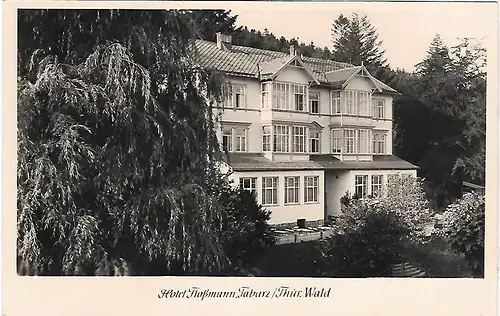 AK Hotel Floßmann Tabarz. Thür. Wald ca. 1965, gebraucht, gut