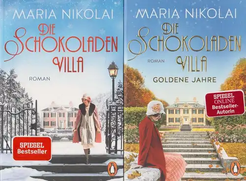 Buch: Die Schokoladenvilla, Band 1 und 2, Nikolai, Maria, 2019, Penguin Verlag