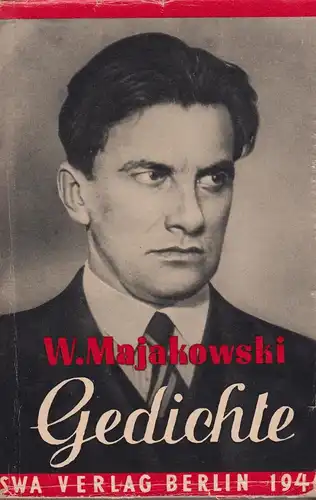 Buch: Ausgewählte Gedichte, Majakowski, W., 1946, gebraucht, gut