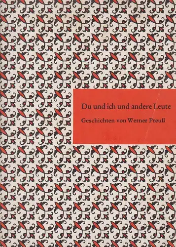 Heft: Du und ich und andere Leute, Preuß, Werner, 1966, Ev. Verlagsanstalt