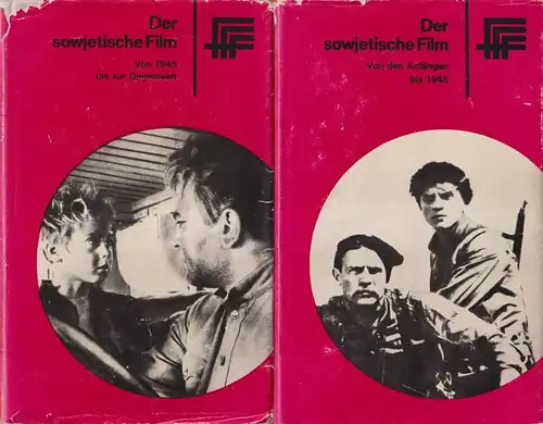 Buch: Der sowjetische Film 1+2, Henschelverlag, 1974, 2 Bände, Filmgeschichte