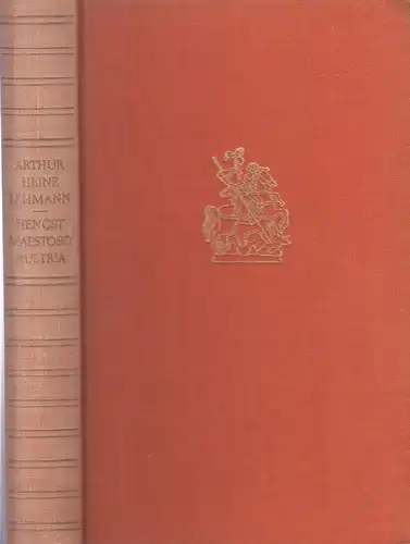 Buch: Hengst Maestoso Austria, Lehmann, Arthur-Heinz, 1953, Franz Schneekluth