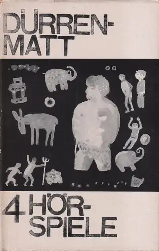Buch: 4 Hörspiele, Dürrenmatt, Friedrich. 1968, Verlag Volk und Welt