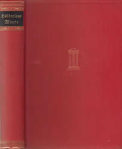 Buch: Hölderlins Werke. Hölderlin, Friedrich, Hesse & Becker Verlag