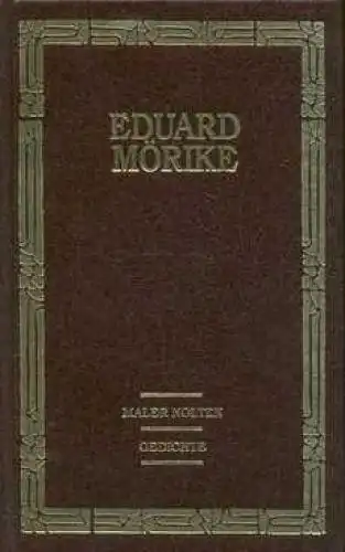 Buch: Maler Nolten / Gedichte, Mörike, Eduard. 1996, Gondrom Verlag