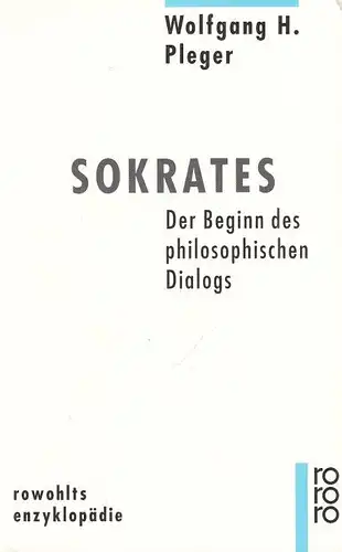 Buch: Sokrates, Pleger, Wolfgang H. Rowohlts enzyklopädie, 1998, gebraucht, gut