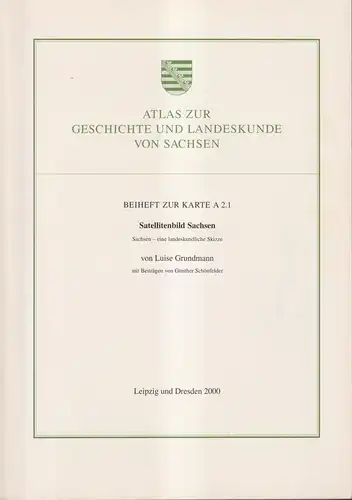 Atlas zur Geschichte und Landeskunde von Sachsen, Beiheft zur Karte A 2.1