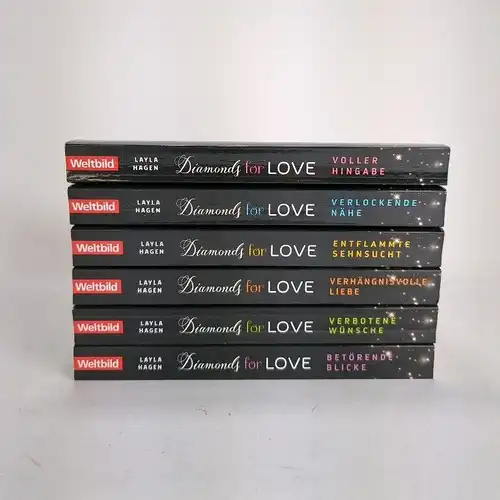 Buch: Diamonds for Love 1-6, Layla Hagen, 6 Bände, Taschenbücher, Liebe