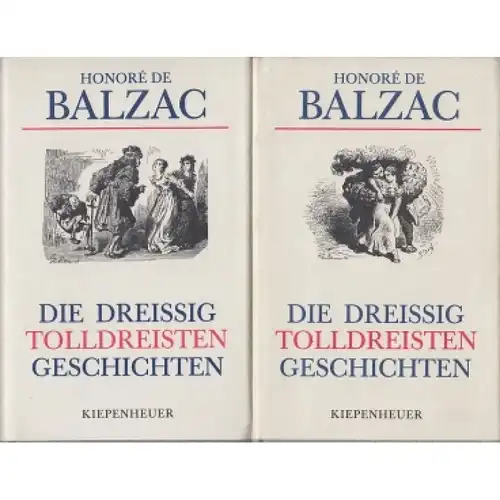 Buch: Die dreißig tolldreisten Geschichten, Balzac, Honore de. 2 Bände, 1 332865