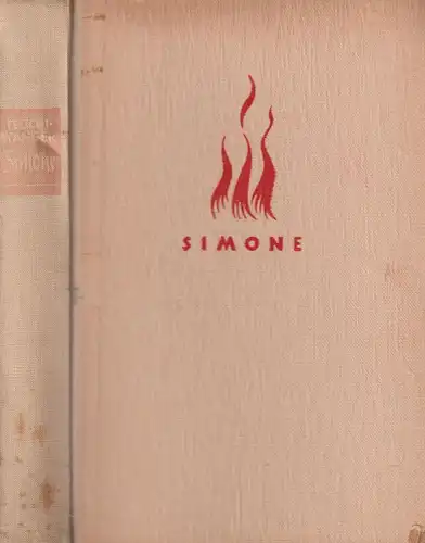 Buch: Simone, Roman. Feuchtwanger, Lion, 1950, Greifenverlag, gebraucht, gut