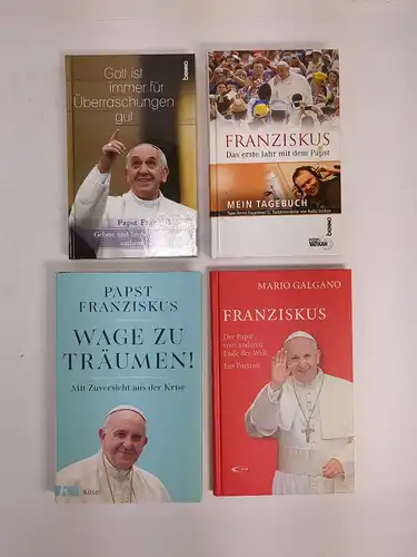 10 Bücher Papst Franziskus, Christentum, Katholizismus, 10 Bände, gebraucht, gut