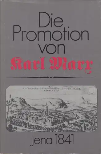 Buch: Die Promotion von Karl Marx, Lange, Erhard u. a., 1983, Dietz Verlag