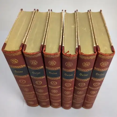 Buch: Heines Ausgewählte Werke in sechs Bänden. Heine, Heinrich, 6 Bände, Reclam
