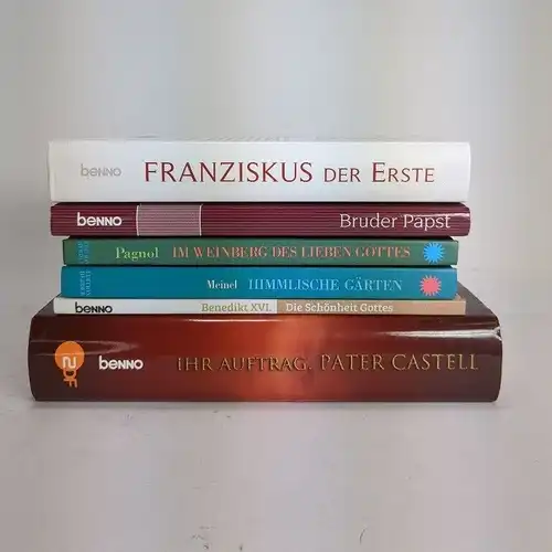 6 Bücher Christentum, Katholizismus, Religion, Päpste, Kardinal, Gott