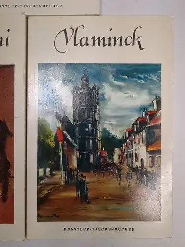 5 Hefte Künstler-Taschenbücher: Dufy; Degas; Vlaminck; Utrillo; Modigliani